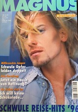 MAGNUS-Nr2-Gay-Magerzin-1996-Retro-Männer-Erotik-Schwul-porno-Heft-Buch-Sex-Rar.