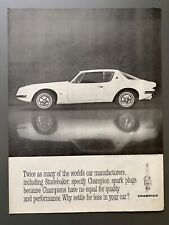 Champion Studebaker Avanti Oldtimer 1962 XL 35x26cm Werbung Vintage Ad Reklame