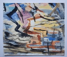 Gemälde Aquarell Tusche