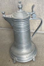 Zinkkanne mit Deckel, 15 cm