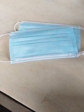 40 Medizinische OP Maske Typ IIR, 3-lagig, Mundschutz, Blau