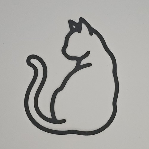 Katze wandtattoo wandaufkleber - katze,