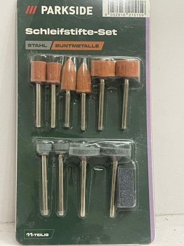 Parkside 11pc grinding - 11pc,
