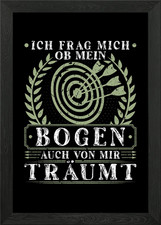 Zielscheibe Bogensport Framed