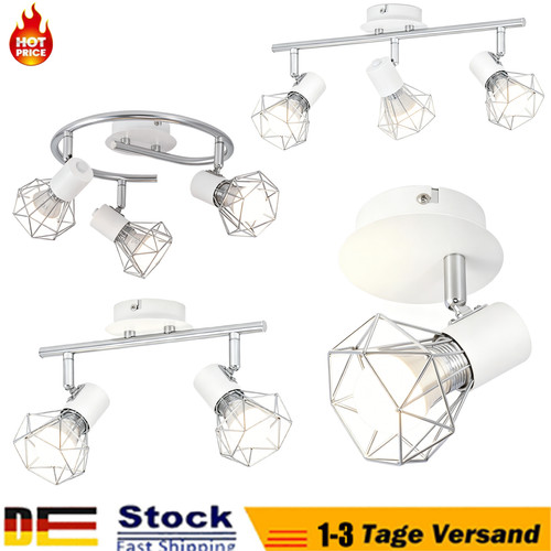Deckenlampe metall flammig - 1-5,