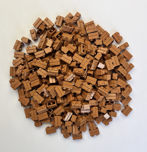 100x lego 1x2 mauersteine - 100x,