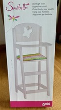 Holz Puppenhochstuhl mit