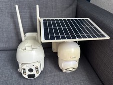 7links 2K-Pan-Tilt-Outdoorkamera Nachtsicht 360° App IP65 Solar WLAN Wifi Pearl