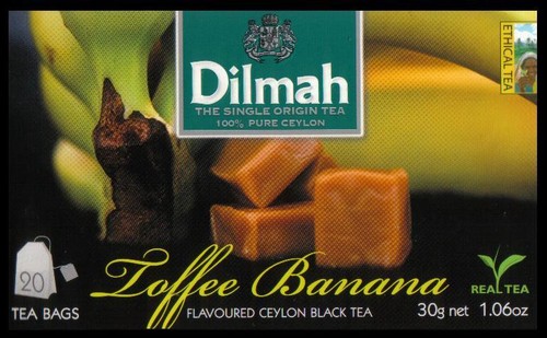 Dilmah tee toffee banana - toffee,
