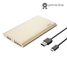 HAMA Premium Alu Powerbank 5000mAh Zusatz Akku Micro USB Universal Ladegerät 311