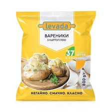 Wareniki, Teigtaschen, mit Kartoffeln, Levada, 800 g - Вареники, с картошкой