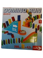 Noris Domino Run Basic Set 200 bunte Dominosteine Kaskadenbahn Kinder