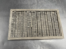 Antikes Holzstempel Set mit