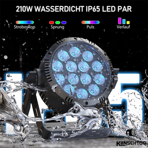 Led akku par bühnenlicht - 14,