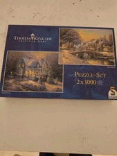 Puzzle Thomas Kinkade Christmas Edition 2x1000 Teile, Weihnachten