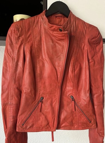 Lederjacke bike jacket damen - bike,