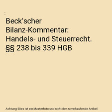 Beck'scher Bilanz-Kommentar