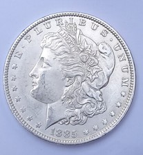 Morgan Silver Dollar 1885 New Orleans Stempelglanz  US Silber USA