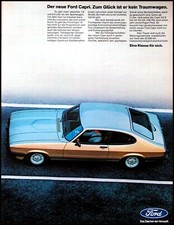 Ford Capri III , originale Werbung 1978