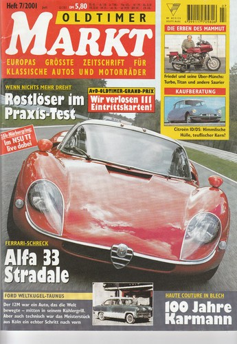 Oldtimer markt 2001 - 07/2001,