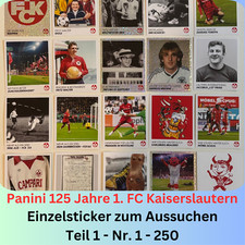 Panini 125 jahre - panini, fc