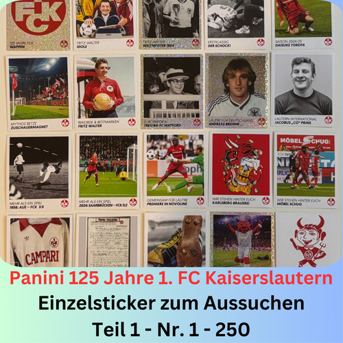 Panini 125 jahre fc - panini,