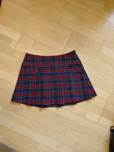 Minirock mango kariert rot - mango, s