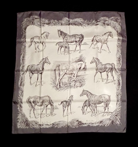 Hermès schal les poulains - hermès, "les
