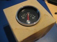 Orig. VDO Boots Amperemeter Dm 60 mm  80-80 Amp. 6-24 V, No.  192.004/002/001