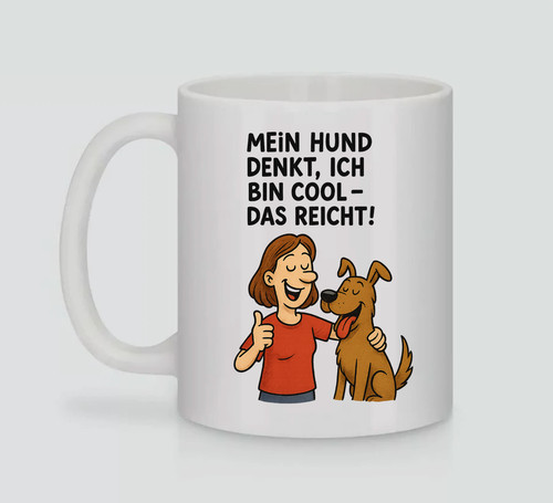 Lustige spruch tasse hund - tasse,