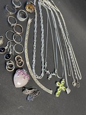 Silber Schmuck Konvolut  /835-925er Silber / mit Steine / 155 gr.