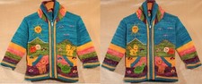 Kinder Strickjacke meerblau