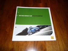 Renault Clio und Clio Grandtour Prospekt 10/2009