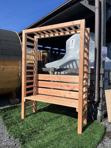Douglasie pergola sitzbank - douglasie,