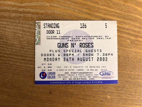 Guns roses london - n', arena