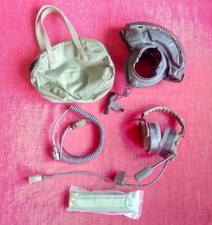 Bw Sprechsatz/ Sprechhaube/ Funk/ Telemit/ Bundeswehr/ ORIGINAL