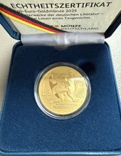 100 Euro Goldmünze Deutschland - Leben eines Taugenichts - 2025 - D