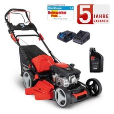 Scheppach Benzin Rasenmäher MS173-51E 4,1PS Antrieb Hybrid-Start 51cm 0,6 L Öl