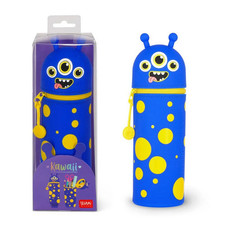 LEGAMI 2-IN-1 KAWAII FEDERMÄPPCHEN SCHLAMPER STIFTHALTER MONSTER NEU OVP