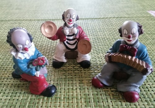 3er set gilde clown - set, "musiker"