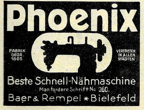 Anzeige reklame 1926 phoenix - anzeige/reklame, 1926: