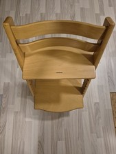 Stokke Tripp Trapp Hochstuhl  Mitwachsend Holz Natur Gebraucht. Nur Abholung.