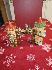 Villeroy Eingangsbogen Märchen Hänsel & Gretel Rapunzel Hexe Weihnachten Rar OVP