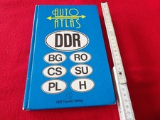 Auto Atlas DDR Oldtimer Kult Original Trabant Wartburg Framo IFA 8. Aufl. 1987