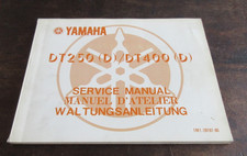 Yamaha DT250 DT400 DT250D DT400D shop service manual Werkstatt-Handbuch Manuel