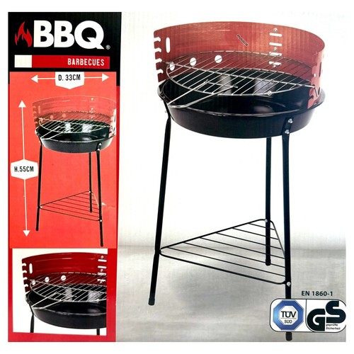 Bbq holzkohlegrill d33cm - holzkohlegrill, x