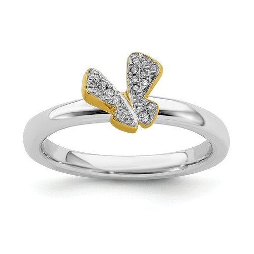 Sterling silber vorsteckring - sterling,
