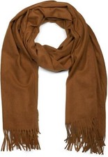 Unisex weicher uni Schal mit