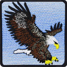 Adler Aufnäher/Patch Eagle