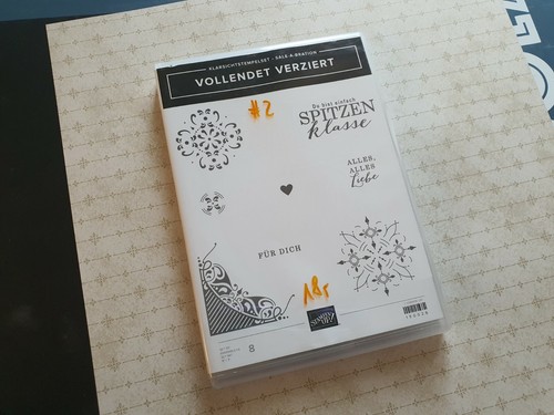Stempelset vollendet verziert - stempelset,